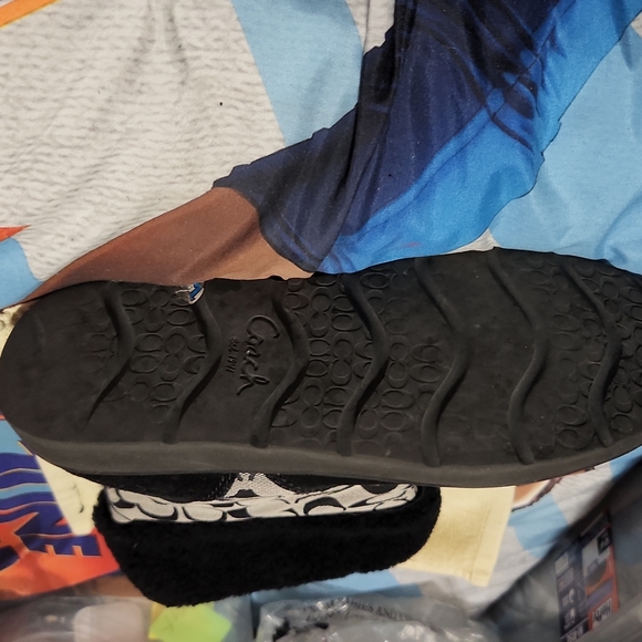 Coach black and gray boots size 9.5 - Picture 3 of 4